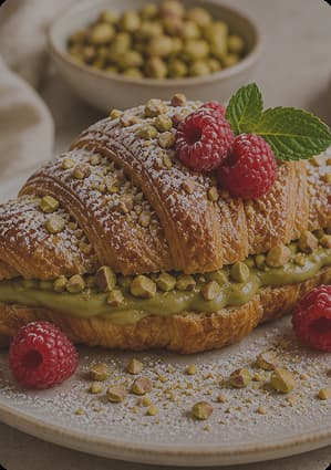 The Ultimate Pistachio Croissant